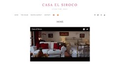 Desktop Screenshot of casaelsiroco.com