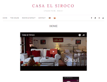 Tablet Screenshot of casaelsiroco.com